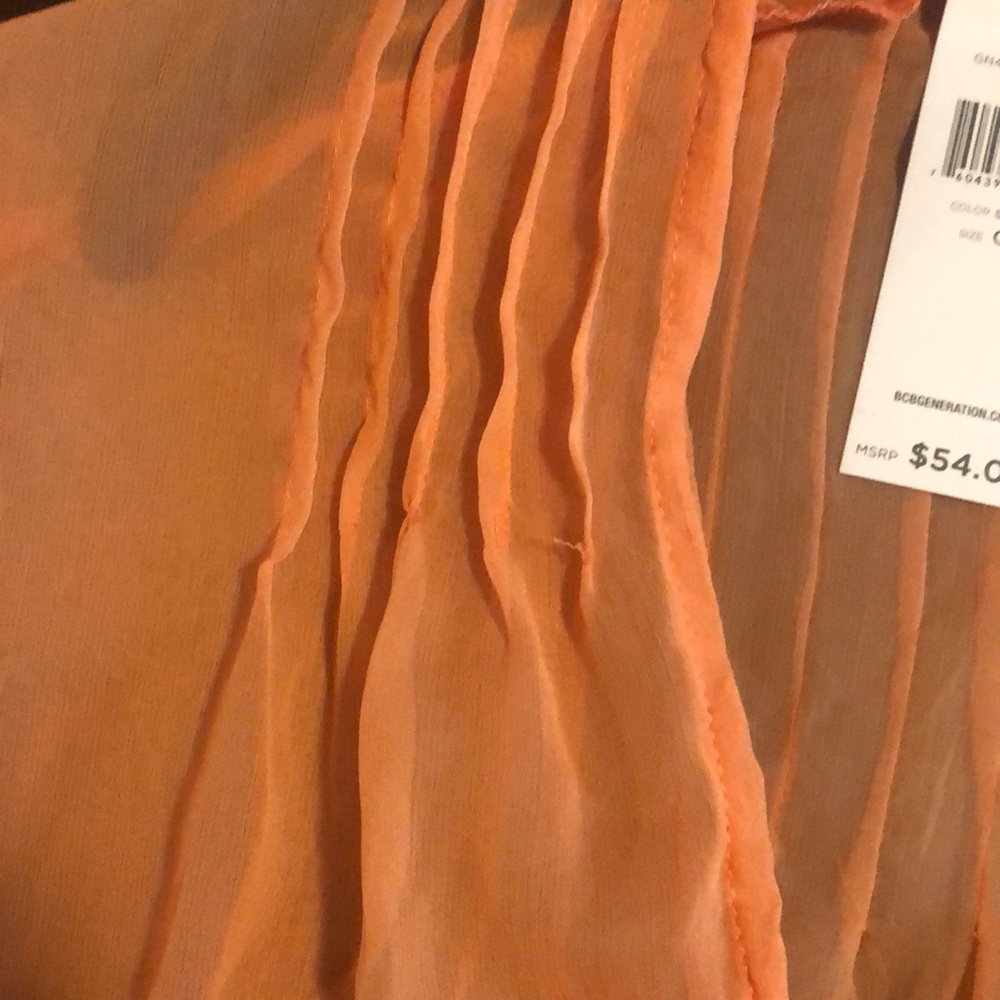 BCBGENERATION RUFFLE KIMONO ROBE - Picture 5 of 6